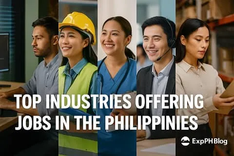 Top Industries Offering Jobs in the Philippines expph blog