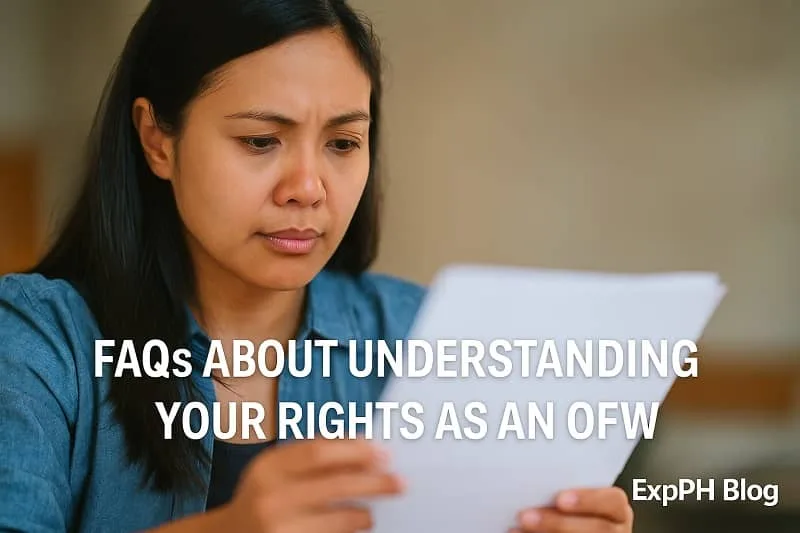 FAQs About Understanding Your Rights as an OFW