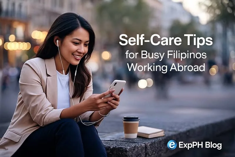 Self care improves focus, mood, energy, and overall well being. When an OFW is healthy and emotionally balanced, productivity increases naturally and work becomes less overwhelming, which makes these self care tips for OFWs even more important for daily stability.
