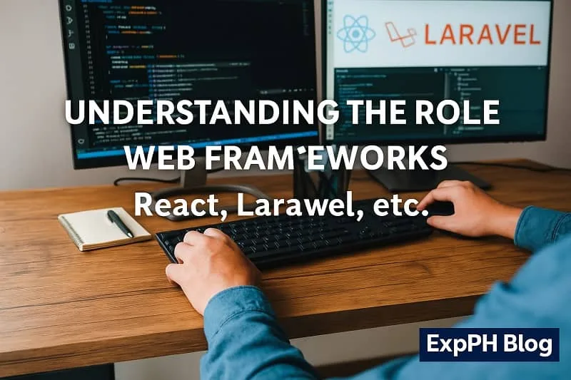 Understanding the Role of Web Frameworks React, Laravel, etc.