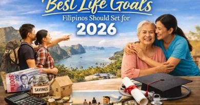 Filipino family planning future goals for 2026 showing savings, education, health, and travel with ExpPH Blog logo in a realistic lifestyle scene