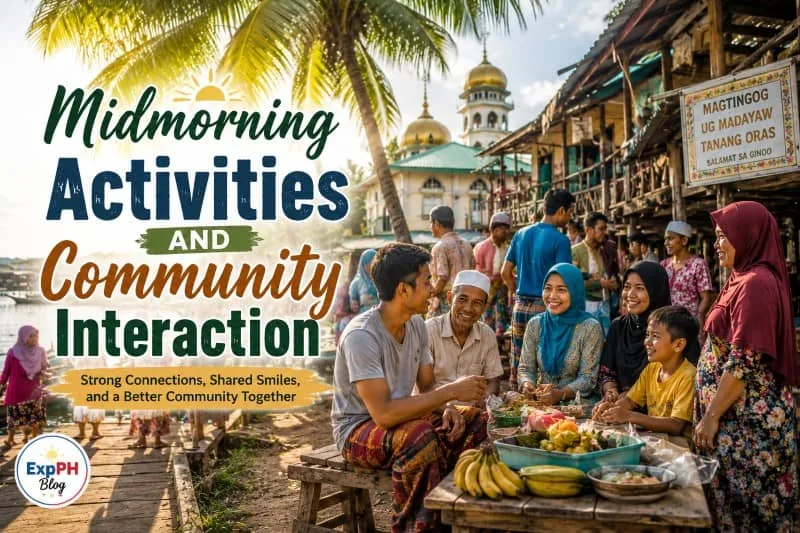 Midmorning Activities and Community Interaction in Tausug Culture