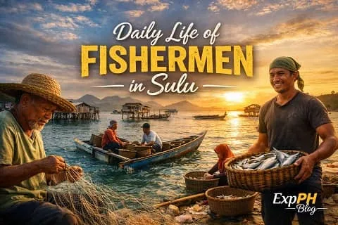 Daily Life of Fishermen in Sulu