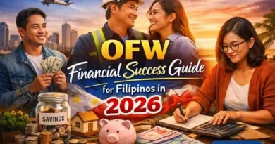 Filipino OFW managing finances savings budgeting and income planning for financial success in 2026